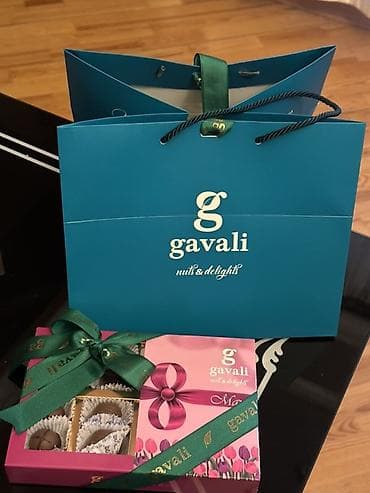 Şokolad və konfetlər: Gavali “nuts & delight” hədiyyəlik şokolad qutusu - Brend: Gavali — 1