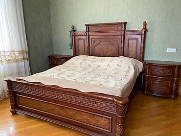 2 el mebeller: İkinəfərlik çarpayı, Dolab, Komod, Termo, Rumıniya, İşlənmiş — 1