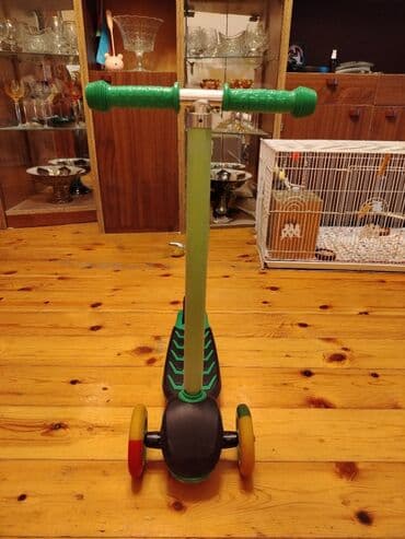 самокаты в баку: Yaşıl və qara rənglərdə olan bu uşaq skuteri uşaqlar üçün idealdır — 2