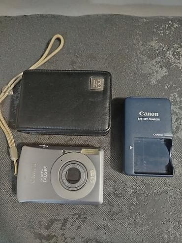 Canon Digital IXUS 65 fotokamera Xüsusiyyətlər: - 6.0 MP CCD sensor -