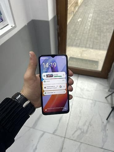 телефон fly q: Poco C40, 64 ГБ, цвет - Черный, Отпечаток пальца — 4