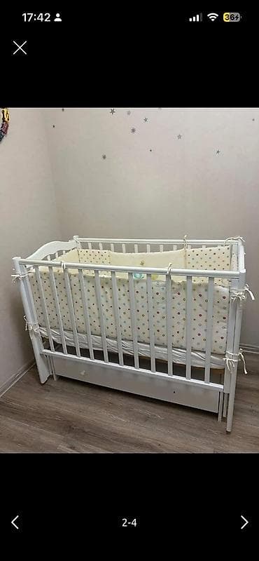 şaxda baba: Uşaq beşiyi – 110 AZN • 5 yaşa kimi uyğundur • Happy Baby — 1