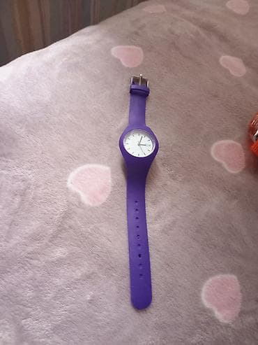 kiwi saati: İşlənmiş, Qol saatı, rəng - Bənövşəyi — 1