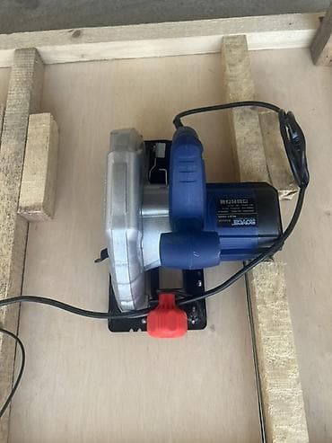 Elektrik dairəvi mişar + özəl hazırlanmış iş masası - 7” (178 mm) — 2
