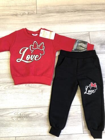 детские демисезонные комплекты: Yenidir! Dəst halda! İçi istidi polarlıdır! Video göndərə bilərəm — 1