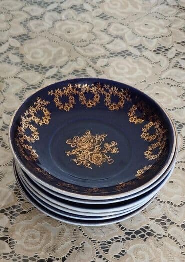 Аксессуары для кухни: Тарелки — 6