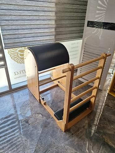 Pilates Ladder Barrel - Taxta karkaslı, yüksək keyfiyyətli — 2