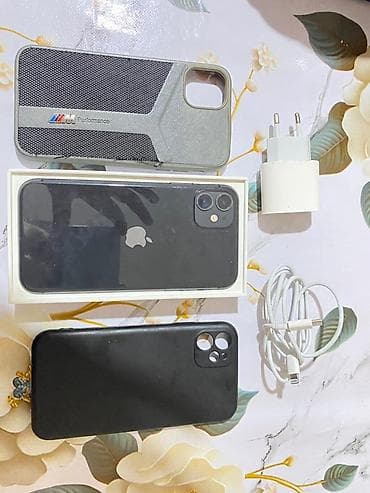 iphone 11 satisi: IPhone 11, 128 GB, Qara, Face ID — 1