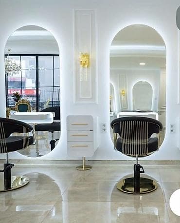 tunc qazan: Gözəllik salonları üçün divara montaj olunan vizaj/saç stilist — 4