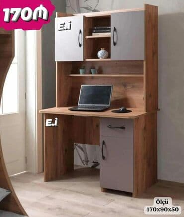 детская парта со стульчиком: Для девочки и мальчика, Новый, С выдвижными ящиками, Письменный стол, Без стульев — 8