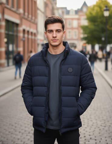 drap paltolar erkaklar uchun: Kişi gödekçesi — 1