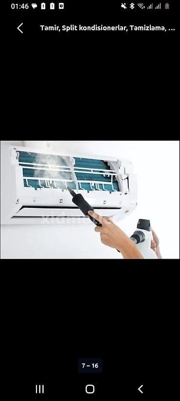 Təmir, Split kondisionerlər, Quraşdırılma — 3