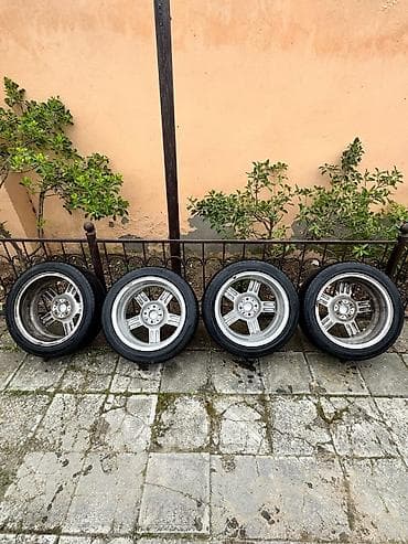 diski teker type 1: 4 ədəd yüngül lehimli disk və şin komplekti. Xüsusiyyətlər: - — 5