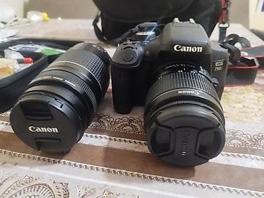 6d mark 2: Canon EOS 750D fotoaparat dəsti Komplekt: - Canon EOS korpusu (strap — 5