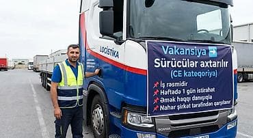 Vakansiya: CE kateqoriya yük avtomobili sürücüləri - İş rəsmi - at lalafo.az Vakansiya: CE kateqoriya yük avtomobili sürücüləri - İş rəsmi -