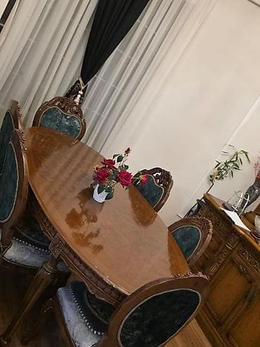 atotsi mebel: IrMasa ve stul desti Qiymet 250 man Kocle elaqedar satiir — 1
