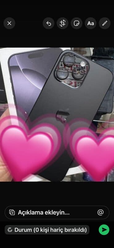 IPhone 16 Pro Max, 256 GB, Blue Titanium, Barmaq izi, Face ID lalafo.az -da IPhone 16 Pro Max, 256 GB, Blue Titanium, Barmaq izi, Face ID