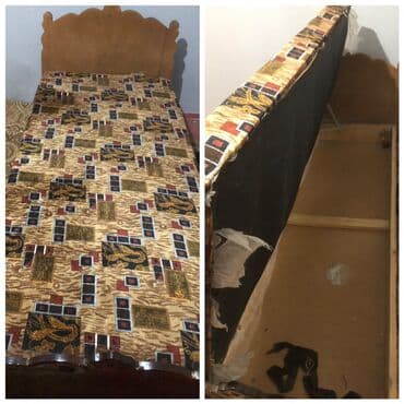 Шкафы: Односпальная кровать, С подъемным механизмом, С матрасом, Без выдвижных ящиков — 1