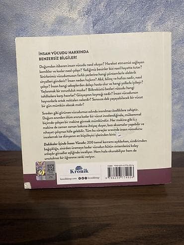 insan anatomiyasi kitab: Məhsul: “Dəqiqələr İçində İnsan Bədəni – Anında Açıqlanan 200 Temel — 2