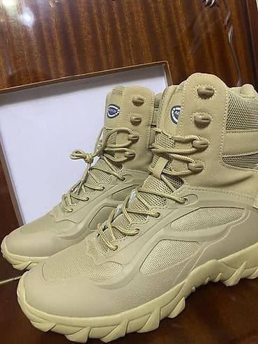 Taktiki üslubda qum rəngli kişı botları - Ölçü: 44 (etiketdə