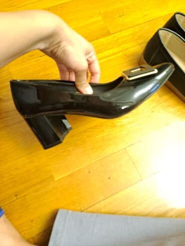 tangetka ayaqqabi modelleri: Tuflilər, Ölçü: 37, rəng - Qara, Yeni — 2