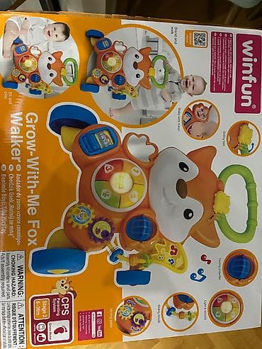 deri salvar: Ali-Ninodan alınıb 64 manata. Winfun Grow-With-Me Fox Walker – — 3