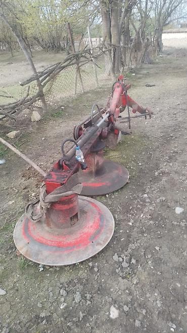 İki diskli otbiçən (traktor asqısı üçün) - Tip: Asqılı diskli