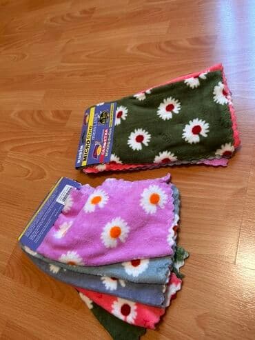 Vazalar: Mətbəx üçün rəng - Yaşıl Mikrofiber Dəsmal — 1