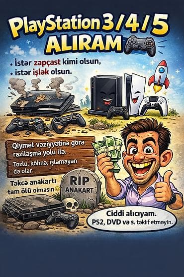 sony wh: PlayStation Alışı PlayStation işlək vəziyyətdə, şişirdilməmiş real — 2