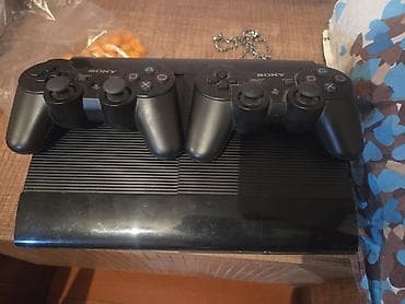 playstation 4 oyunları: Sony PlayStation 3 Super Slim500gb 60oyun oyun konsolu a klass 2pult — 1