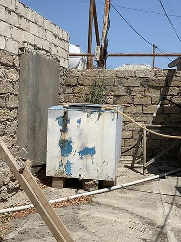 tank 3 pro: 3 tonluq dəmir su çeni sağlam veziyyetdedir Hasarın yanındadır — 3