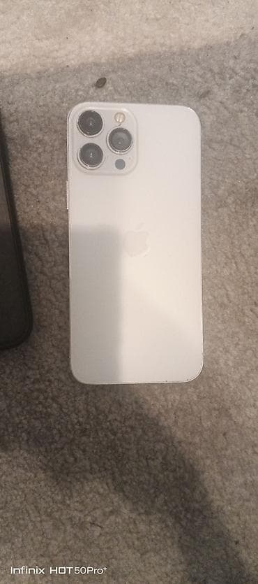 ipone 13 pro: IPhone 13 Pro Max, 128 GB, White Titanium, Face ID — 1