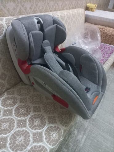 uwaq oturacagi: Uşaq avtomobil oturacağı – boz rəng, yumşaq tekstil üzlüklü, yanlardan — 4