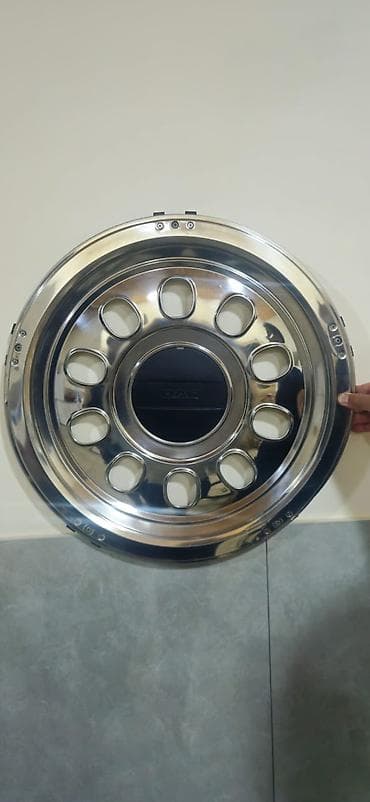 prado diski: DAF üçün paslanmayan polad təkər qapağı (hubcap) - Brend/uyğunluq — 1