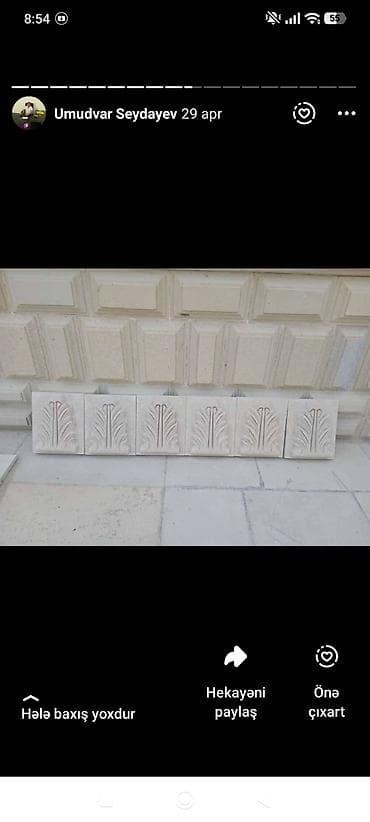 dekor dasi: Təbii daş plitələr – fasad və landşaft işləri üçün Məhsul: - Kəsimi — 6