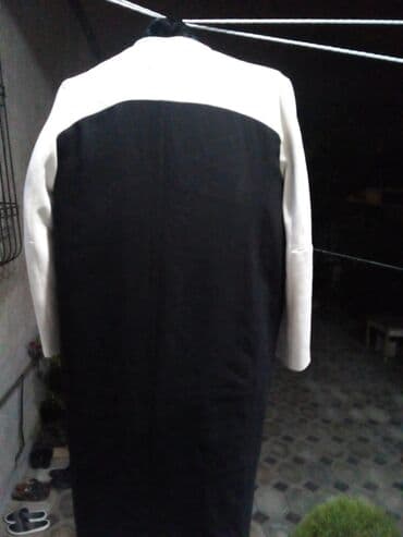 klassik qadin pencekleri: Qadın üst geyimləri dəsti 1) Qara qısa palto - Yumşaq, tüklü tekstura — 4