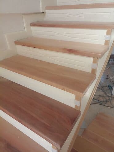 məhəccər: Fistiq agacindan hazirlanib.Merdiven islerimiz sifarişle hazirlanir — 4