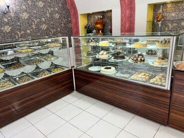 şirniyyat sobası satılır: Vitrinlər şirniyyat vəya çörək üçün vitrinlər və vitrin — 5