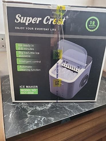 Super Crest Buz Hazırlayan Aparat (Ice Maker) – Yeni 🔹 Brend: Super — 1