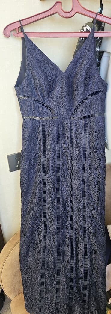 Коктейльные платья: Вечернее платье, Миди, Asos, XS — 2