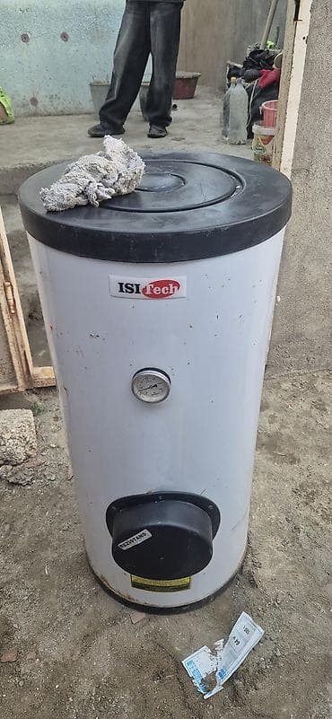 ISITech emaye kaplı, tək serpantinli boyler - Həcm: 100 litr - İşləmə at lalafo.az ISITech emaye kaplı, tək serpantinli boyler - Həcm: 100 litr - İşləmə