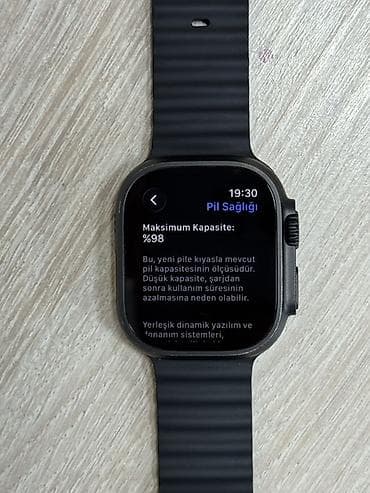 smart box: Apple Watch Ultra 2 (Model: MX4P3LW/A) - Korpus: 49 mm titan və — 4