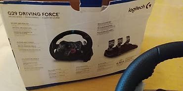 logitech shifter: Logitech G29 Driving Force yarış sükanı dəsti - Model: Logitech G29 — 1