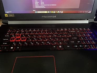 asus rog zephyrus: Acer Predator, 17.3 ", Intel Core i7, 256 GB — 3