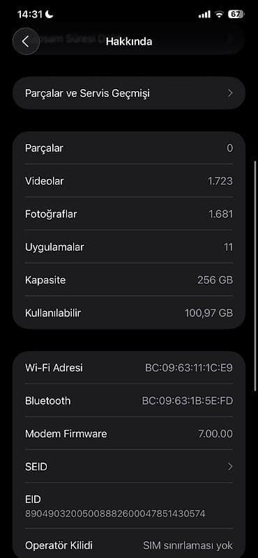 notebook ikinci el: IPhone 11 Pro Max, 256 GB, Space Gray, Qırıq — 7