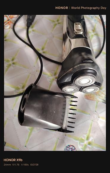 kreditle akumlyator: Conair elektrik üz qırxan və trimmer başlıqlı çoxfunksiyalı cihaz - — 3