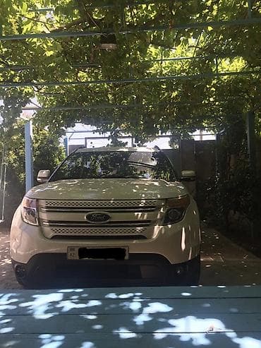 Ford Explorer Limited – ağ rəngli, 7 yerlik tam ölçülü SUV — 3