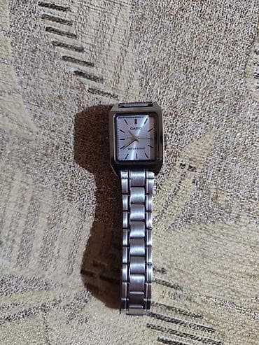 İşlənmiş, Qol saatı, Casio, rəng - Gümüşü