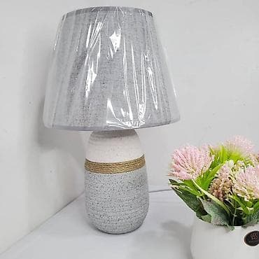 yorğa: Masaüstü dekorativ abajur lampa - Stil: Skandinavi/boho motivli — 4