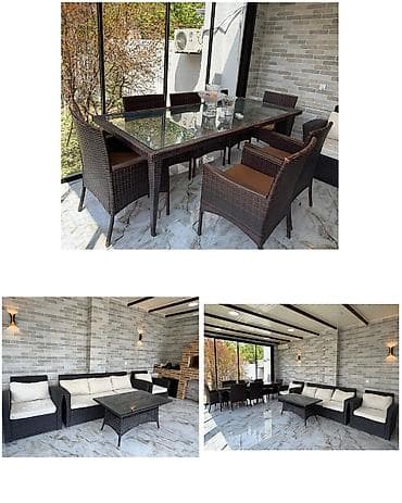 İşlənmiş, 2 kreslo, 2 divan